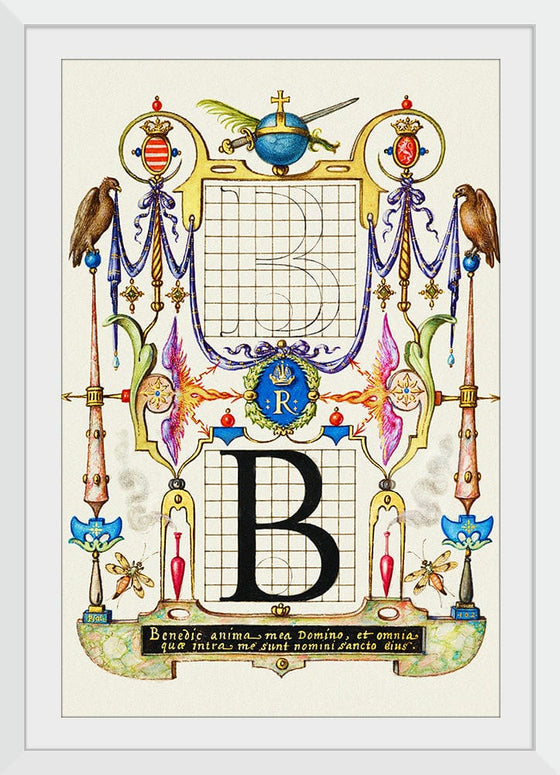 “Guide For Constructing The Letter B",  Joris Hoefnagel