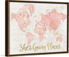 “Across the World Shes Going Places Pink“, Sue Schlabach