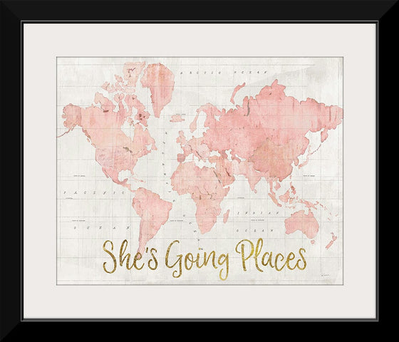 “Across the World Shes Going Places Pink“, Sue Schlabach