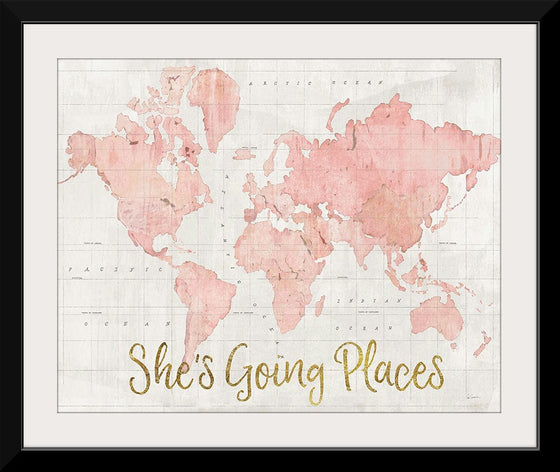 “Across the World Shes Going Places Pink“, Sue Schlabach