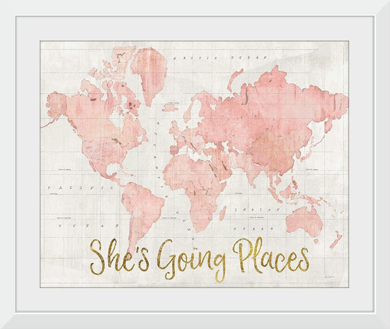 “Across the World Shes Going Places Pink“, Sue Schlabach