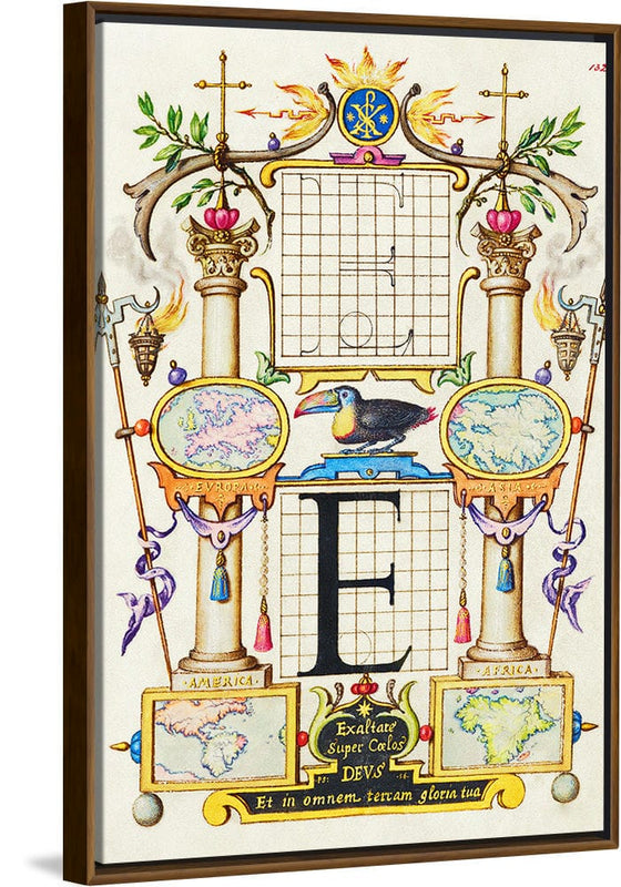 “Guide For Constructing The Letter E",  Joris Hoefnagel