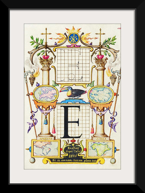 “Guide For Constructing The Letter E",  Joris Hoefnagel