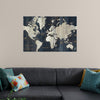 “Old World Map Blue Crop“, Wild Apple