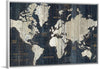 “Old World Map Blue Crop“, Wild Apple