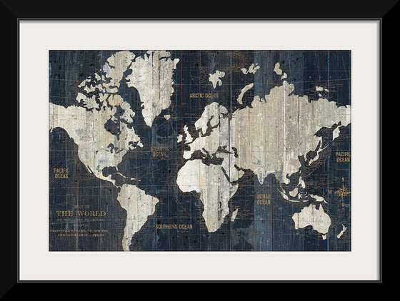 “Old World Map Blue Crop“, Wild Apple