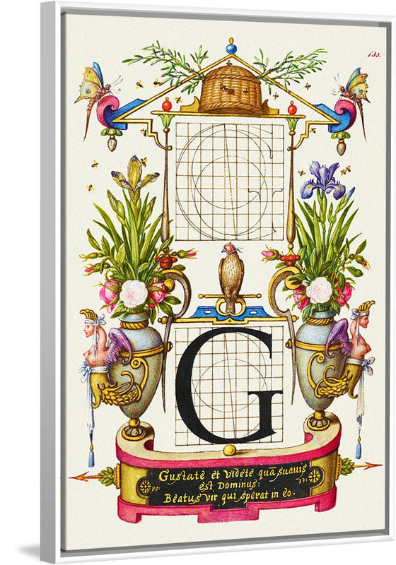 “Guide For Constructing The Letter G",  Joris Hoefnagel