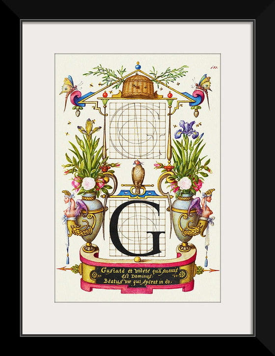 “Guide For Constructing The Letter G",  Joris Hoefnagel