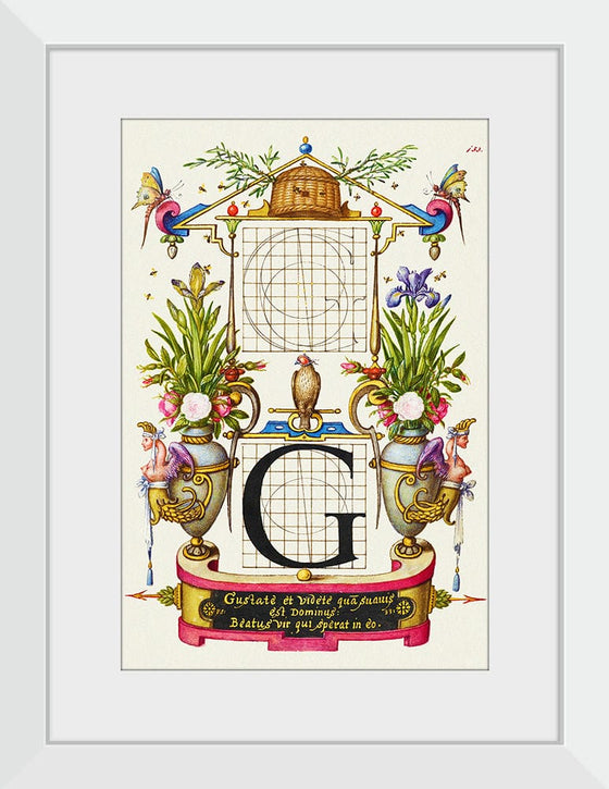 “Guide For Constructing The Letter G",  Joris Hoefnagel