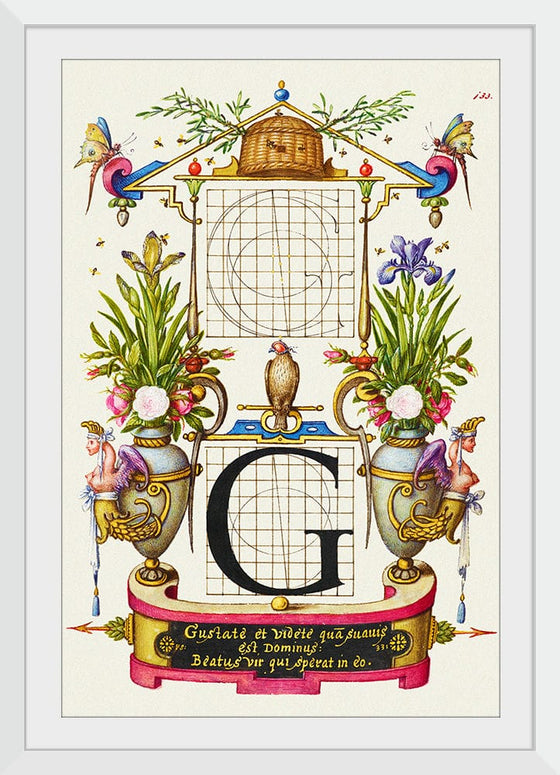 “Guide For Constructing The Letter G",  Joris Hoefnagel