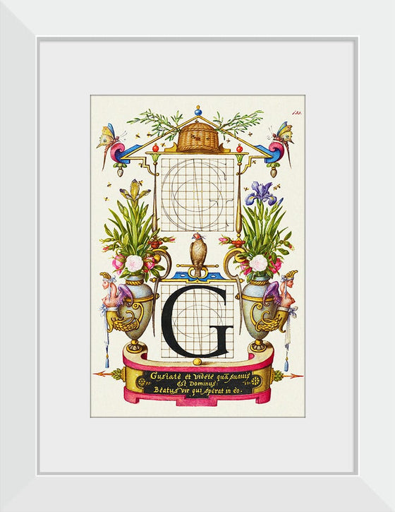 “Guide For Constructing The Letter G",  Joris Hoefnagel