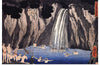 “Pilgrims in the Waterfall“, Kuniyoshi Utagawa