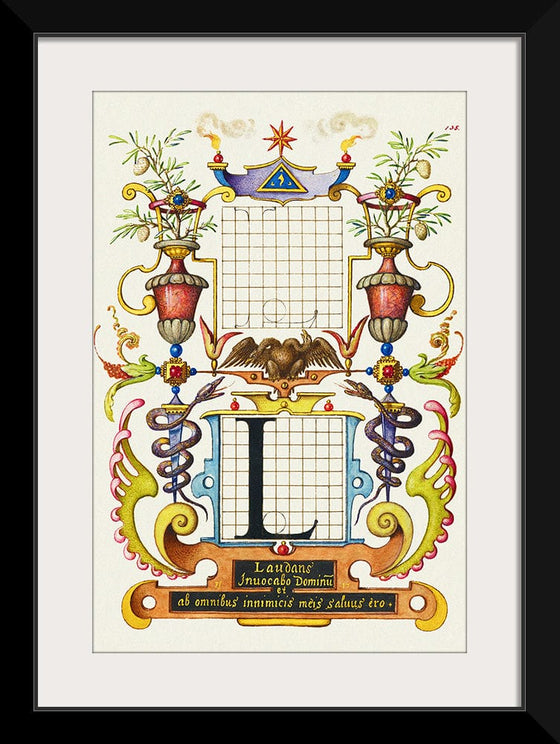 “Guide For Constructing The Letter L",  Joris Hoefnagel