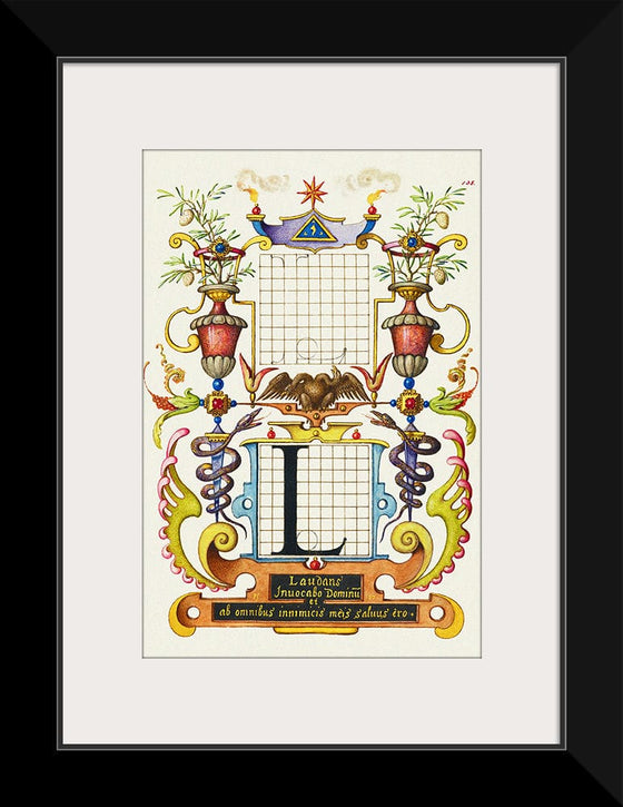 “Guide For Constructing The Letter L",  Joris Hoefnagel