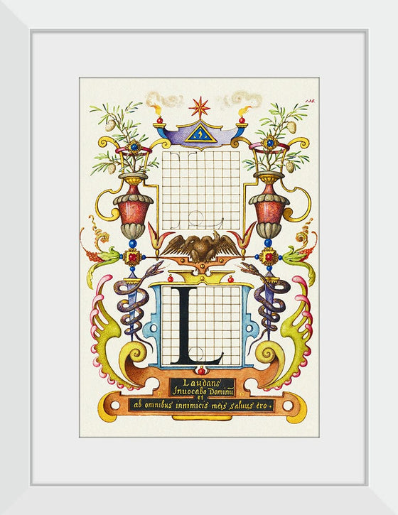 “Guide For Constructing The Letter L",  Joris Hoefnagel