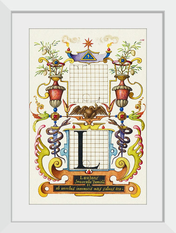 “Guide For Constructing The Letter L",  Joris Hoefnagel