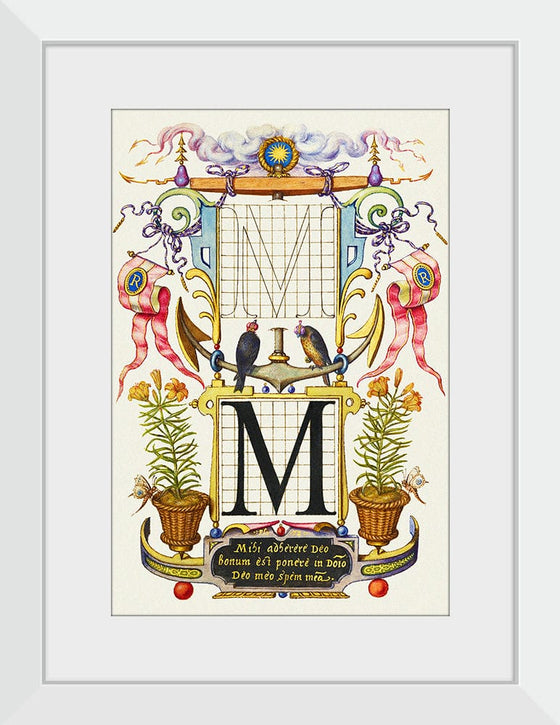 “Guide For Constructing The Letter M",  Joris Hoefnagel