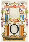 “Guide For Constructing The Letter O",  Joris Hoefnagel