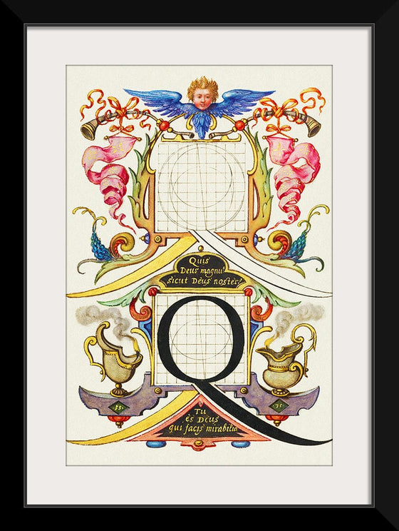 “Guide For Constructing The Letter Q",  Joris Hoefnagel