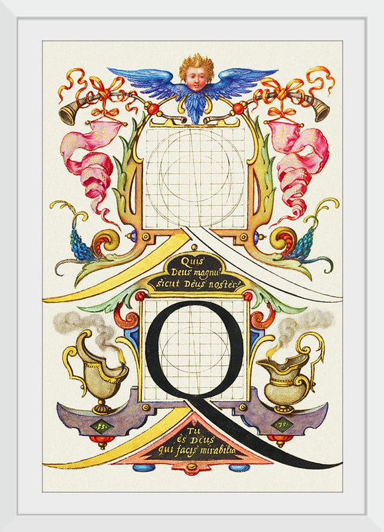 “Guide For Constructing The Letter Q",  Joris Hoefnagel