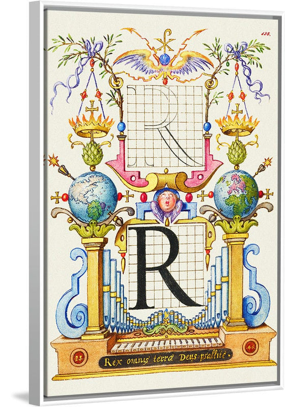 “Guide For Constructing The Letter R",  Joris Hoefnagel