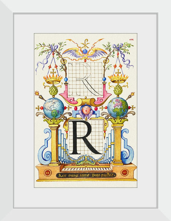 “Guide For Constructing The Letter R",  Joris Hoefnagel