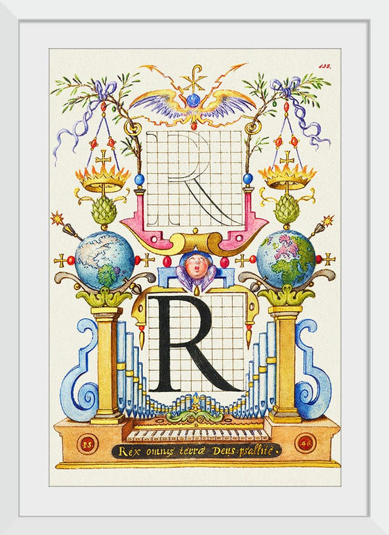 “Guide For Constructing The Letter R",  Joris Hoefnagel