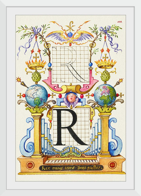 “Guide For Constructing The Letter R",  Joris Hoefnagel