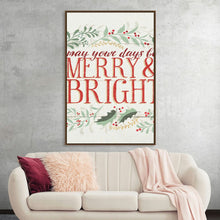  Season’s Greetings I offers warm wishes for the holiday season. Whether it’s Christmas, Hanukkah, or New Year’s, this art piece conveys festive cheer. Share the joy by displaying it in your living room or entryway.