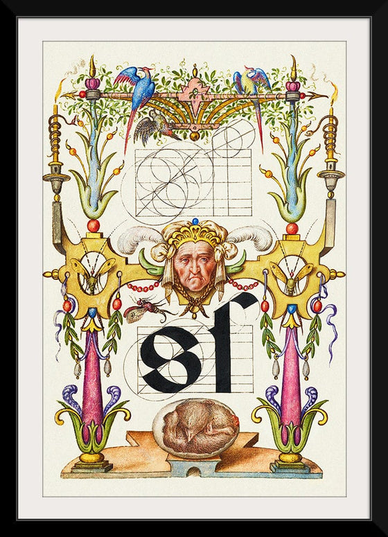 “Guide For Constructing The Letter S",  Joris Hoefnagel