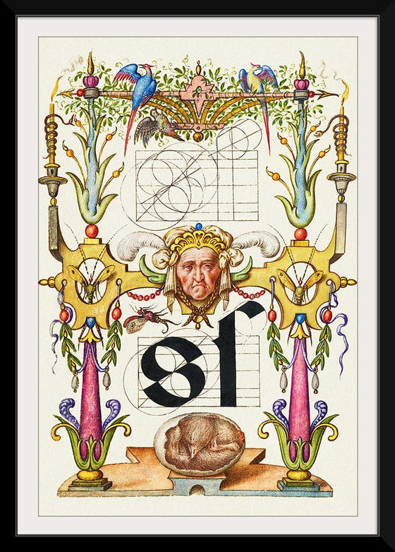 “Guide For Constructing The Letter S",  Joris Hoefnagel