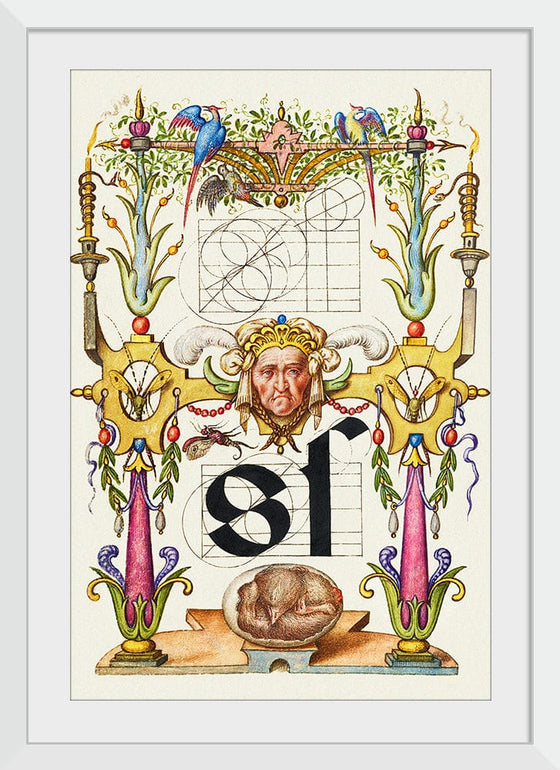 “Guide For Constructing The Letter S",  Joris Hoefnagel