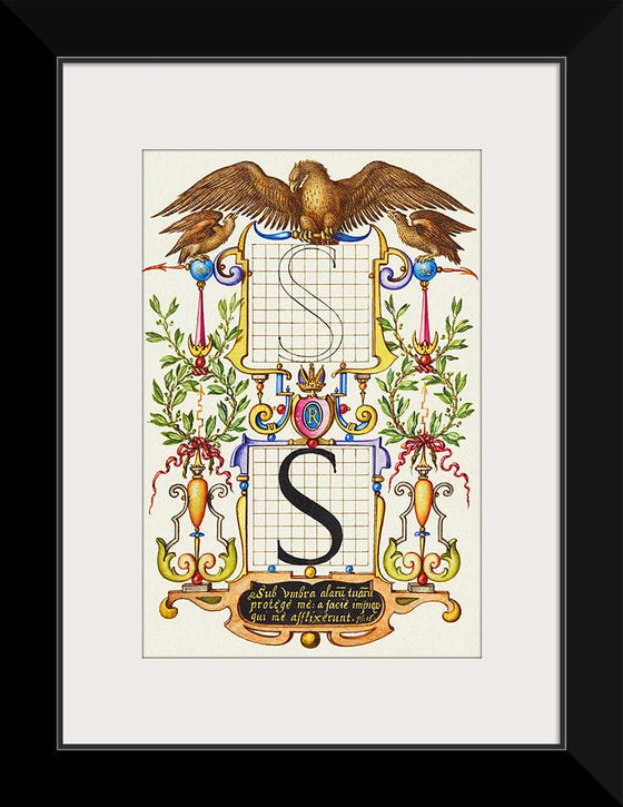 “Guide For Constructing The Letter S",  Joris Hoefnagel