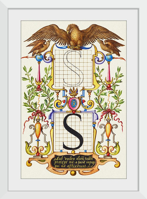 “Guide For Constructing The Letter S",  Joris Hoefnagel