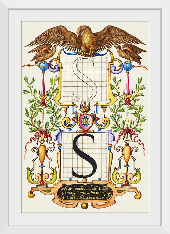 “Guide For Constructing The Letter S",  Joris Hoefnagel