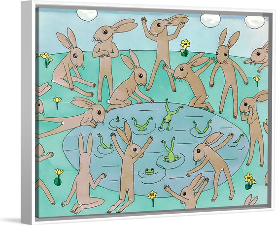 “Fable of the Hares and the Frogs a fable from Aesop.“, Tom Seidmann-Freud