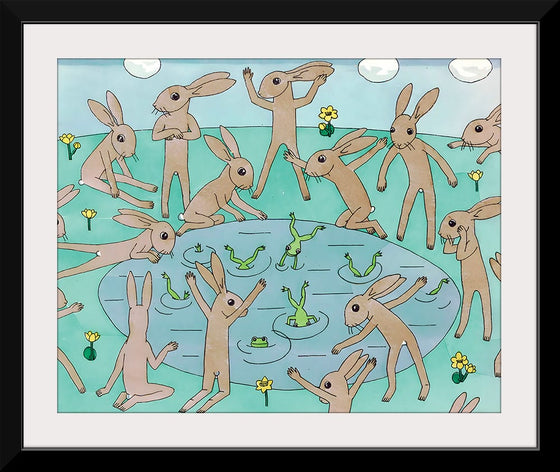 “Fable of the Hares and the Frogs a fable from Aesop.“, Tom Seidmann-Freud