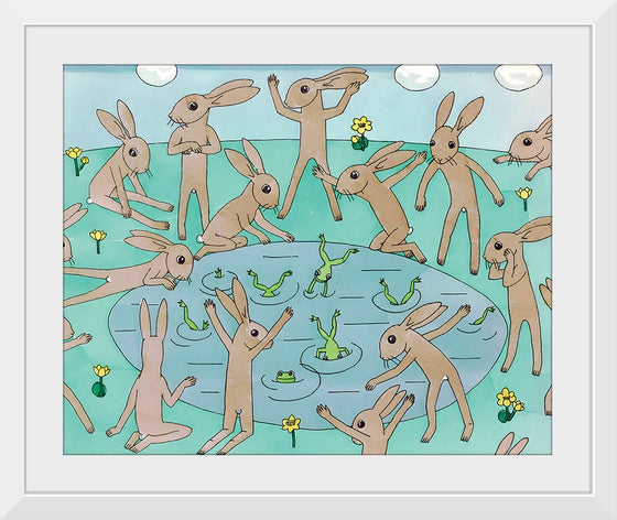 “Fable of the Hares and the Frogs a fable from Aesop.“, Tom Seidmann-Freud