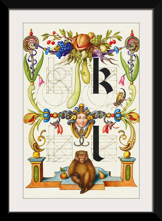 “Guide For Constructing The Letters K And L",  Joris Hoefnagel