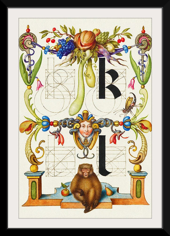 “Guide For Constructing The Letters K And L",  Joris Hoefnagel