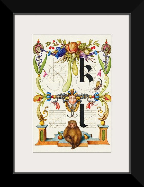 “Guide For Constructing The Letters K And L",  Joris Hoefnagel