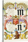 “Guide For Constructing The Letters M And N",  Joris Hoefnagel