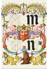 “Guide For Constructing The Letters M And N",  Joris Hoefnagel