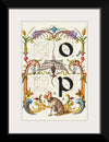 “Guide For Constructing The Letters O And P",  Joris Hoefnagel