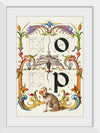 “Guide For Constructing The Letters O And P",  Joris Hoefnagel