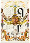 “Guide For Constructing The Letters Q And R",  Joris Hoefnagel