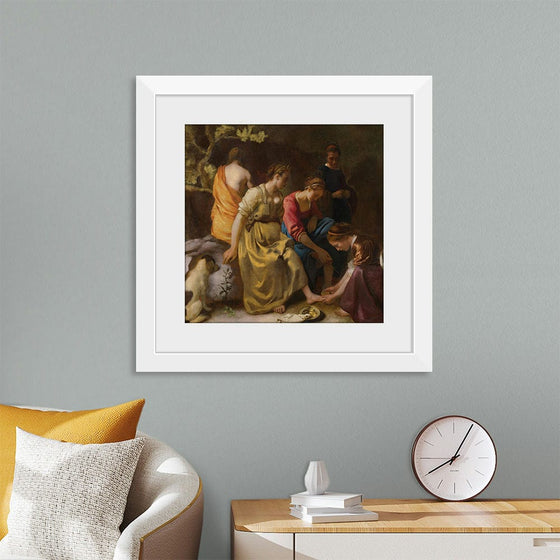 “Diana And Her Companions (ca. 1653-1654)“, Johannes Vermeer