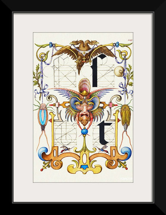 “Guide For Constructing The Letters S And T",  Joris Hoefnagel