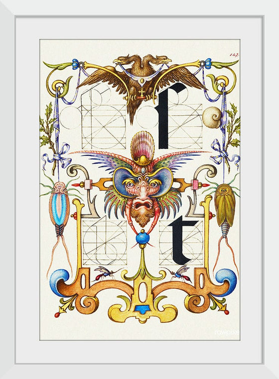 “Guide For Constructing The Letters S And T",  Joris Hoefnagel