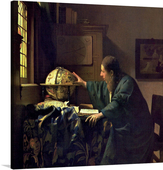 “The Astronomer (1668)“, Johannes Vermeer